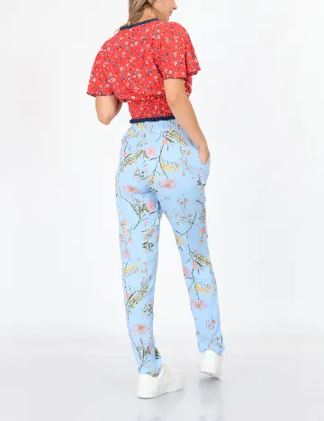 Pantaloni Vero Moda, albastru