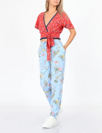 Pantaloni Vero Moda, albastru
