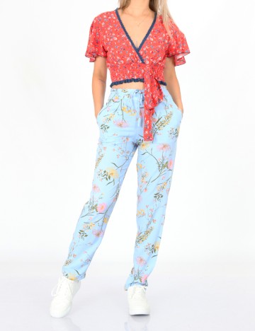 Pantaloni Vero Moda, albastru