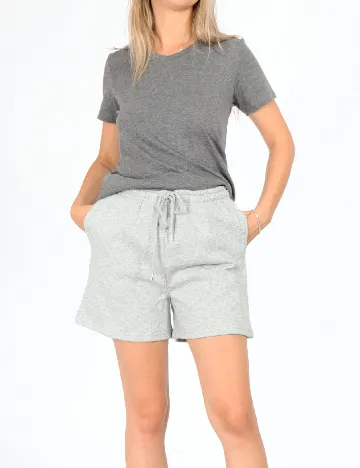 Pantaloni scurti Object, gri