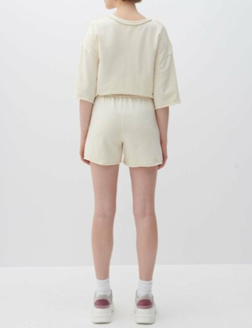 Pantaloni scurti Reserved, crem