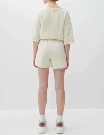 Pantaloni scurti Reserved, crem