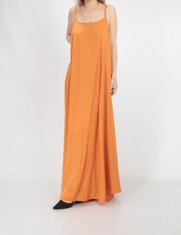 Rochie Lunga Reserved, portocaliu, L