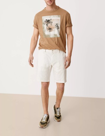 Pantaloni scurti s.Oliver, crem
