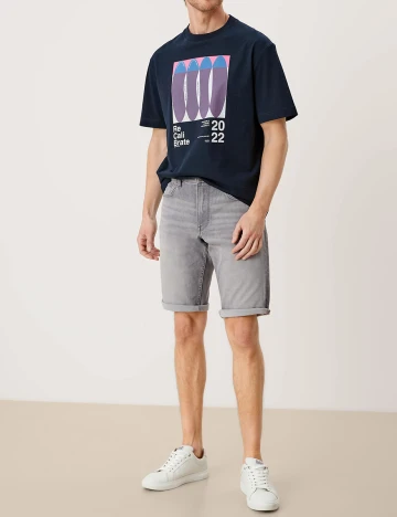 Pantaloni scurti s.Oliver, gri