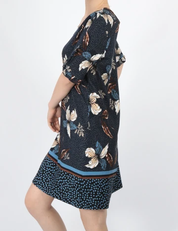 Rochie scurta Chiara Forthi, bleumarin