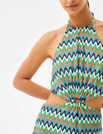 Rochie scurta Bershka, mix culori