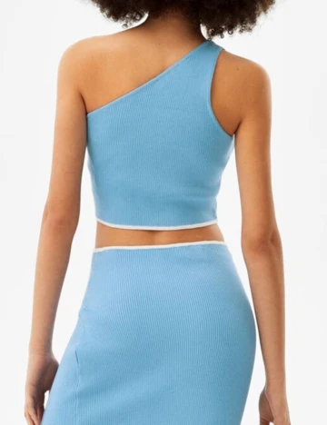 Top Bershka, albastru