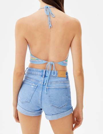 Top Bershka, mix culori