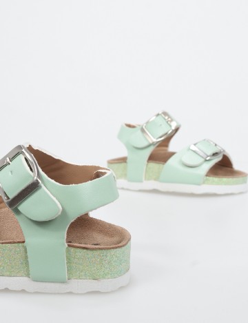 Sandale Blue Queen by Bristol, verde
