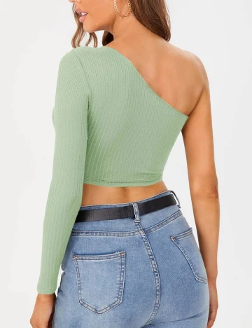 Top SHEIN, verde