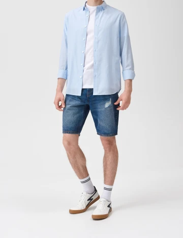 Pantaloni scurti Sinsay, albastru