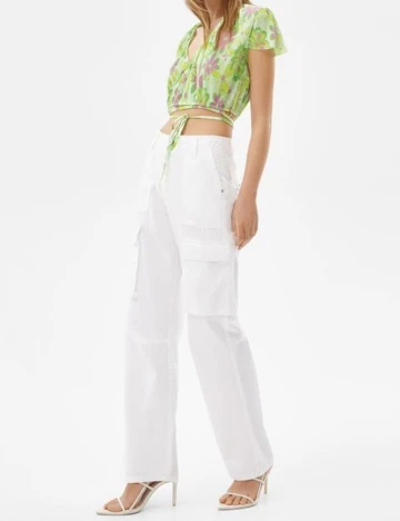 Top Bershka, verde
