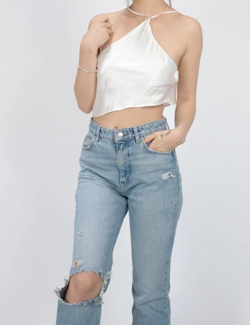 Top Bershka, alb