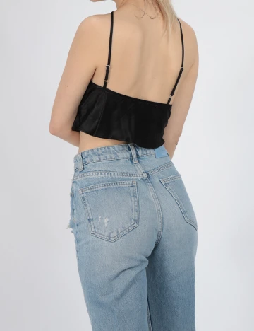 Top Bershka, negru