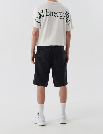 Pantaloni scurti CROPP, gri inchis