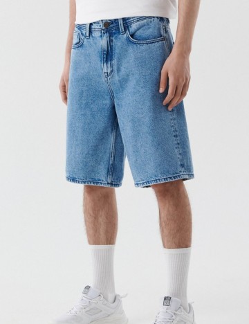 Pantaloni scurti CROPP, albastru