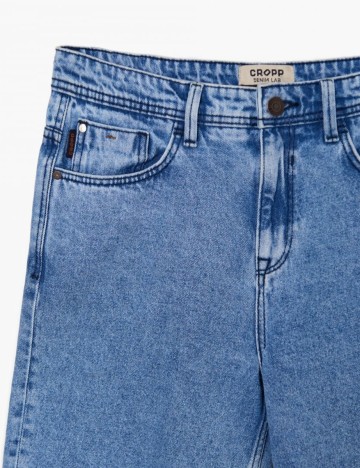 Pantaloni scurti CROPP, albastru