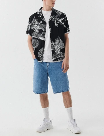 Pantaloni scurti CROPP, albastru