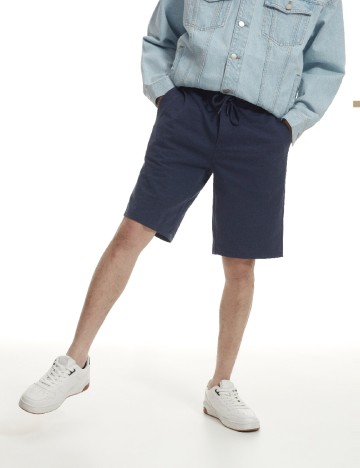 Pantaloni scurti Reserved, bleumarin, M
