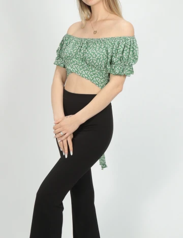 Top SHEIN, verde