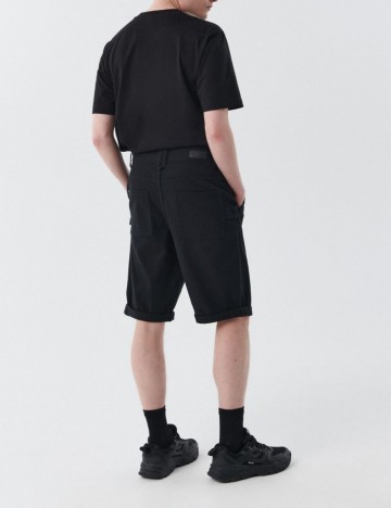 Pantaloni scurti CROPP, negru