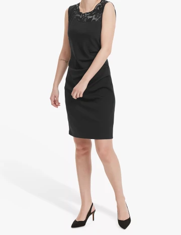 Rochie scurta Kaffe, negru