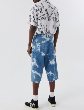 Pantaloni scurti CROPP, albastru