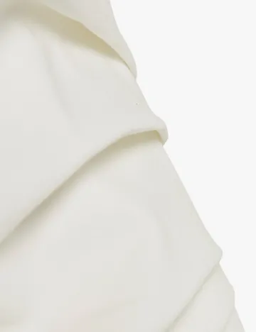 Rochie scurta Kaffe, alb