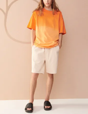 Pantaloni scurti Reserved, crem