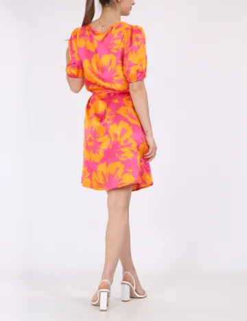 Rochie scurta Vila, roz