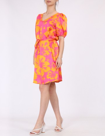 Rochie scurta Vila, roz