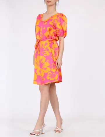Rochie scurta Vila, roz