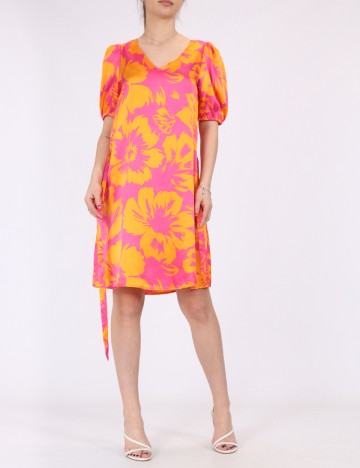 Rochie scurta Vila, roz