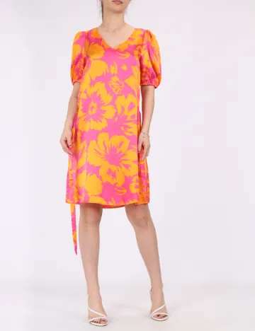 Rochie scurta Vila, roz