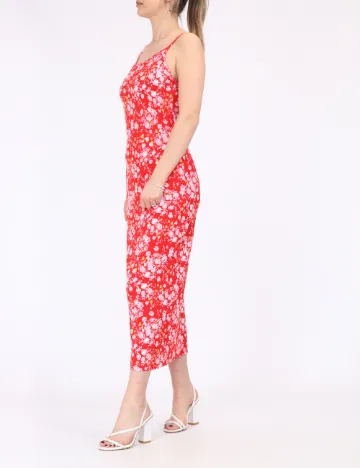 Rochie lunga Vila, rosu