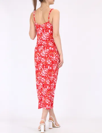 Rochie lunga Vila, rosu
