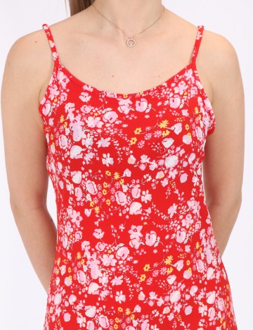 Rochie lunga Vila, rosu