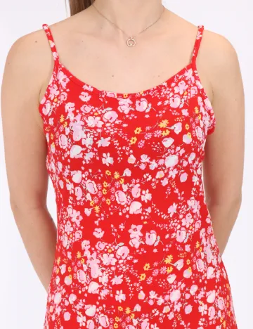 Rochie lunga Vila, rosu
