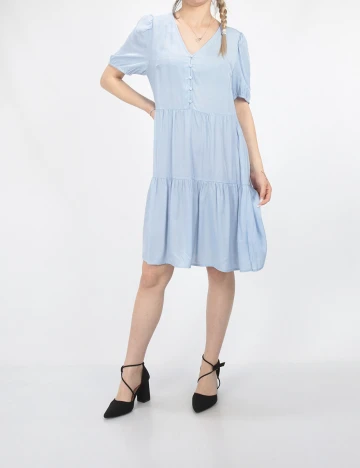 Rochie scurta Vila, bleu