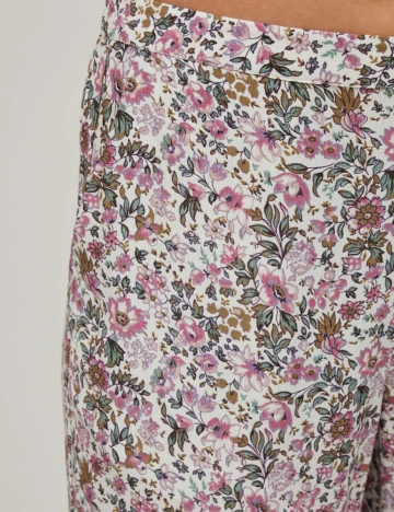 Pantaloni Vila, floral
