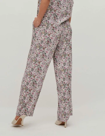 Pantaloni Vila, floral