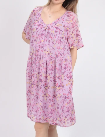 Rochie scurta Vila, mov