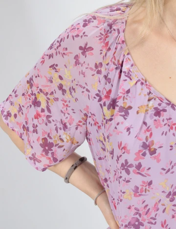 Rochie scurta Vila, mov