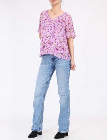 Bluza Vila, mov