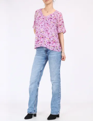 Bluza Vila, mov