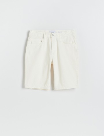 Pantaloni scurti Reserved, alb