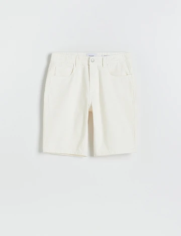 Pantaloni scurti Reserved, alb