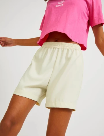 Pantaloni scurti Jack&Jones, ecru