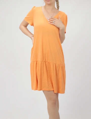 Rochie scurta Vila, portocaliu